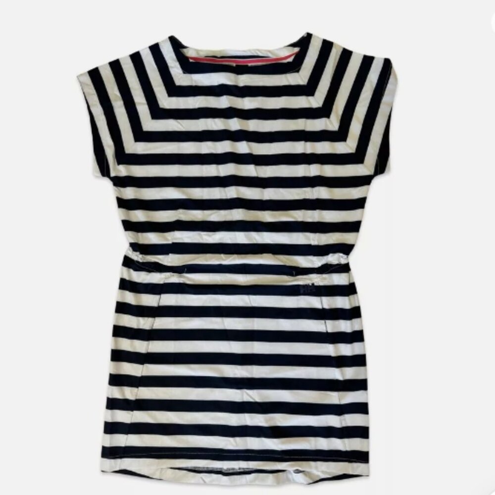 Helly Hansen Navy and White Striped Mini Dress